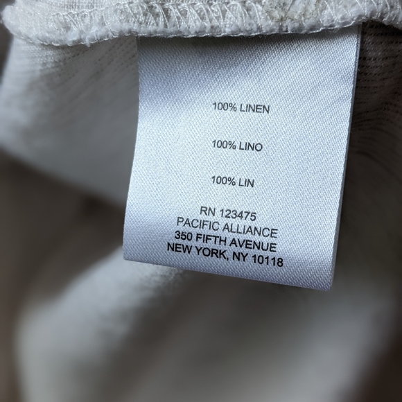 Jones NY linen top - Picture 6 of 9